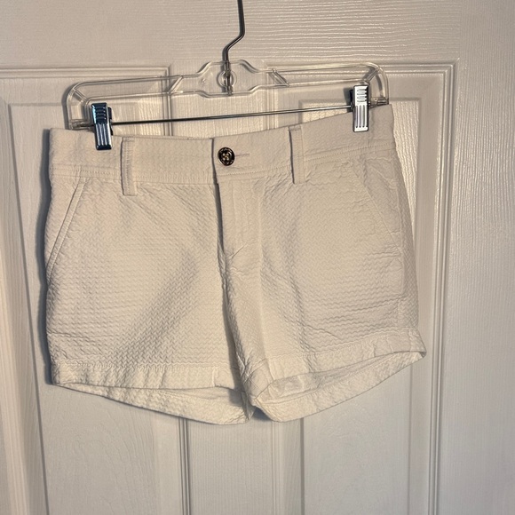 Lilly Pulitzer Pants - Lilly Pulitzer Textured Cream Women's Shorts